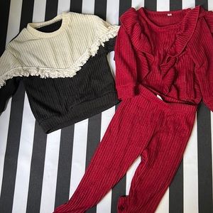 SHEIN toddler sweater bundle